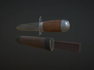 hunting knife 3D Model