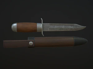 hunting knife 3D Model