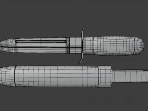 hunting knife 3D Model