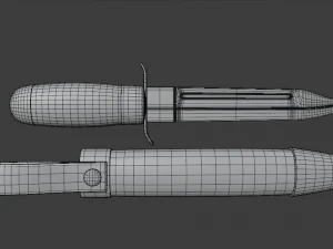 hunting knife 3D Model