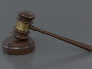 gavel 3D मॉडल