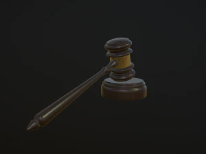 gavel 3D Model