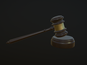 gavel Model 3D