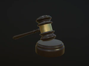 gavel 3D Model