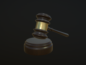 gavel Model 3D