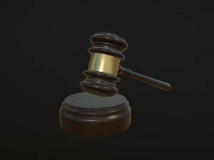 gavel 3D Model