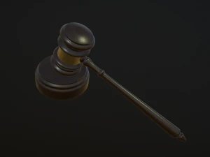 gavel 3D Model