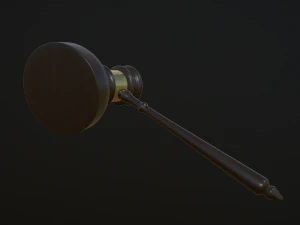 gavel 3D Model