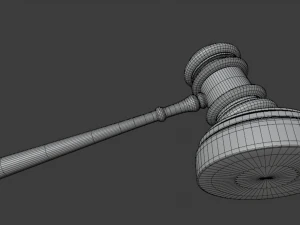 gavel 3D Model