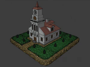 city hall 3D Model