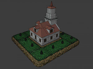 city hall Modèle 3D