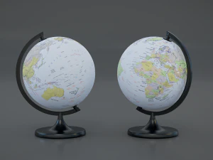 globe 3D Model