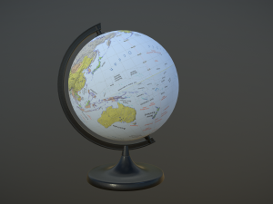 globe Modello 3D