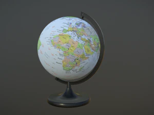 globe 3D Model