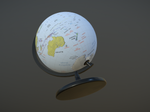 globe Modello 3D