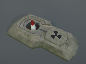 missile silo Modelo 3D