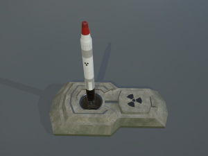 missile silo Modelo 3D