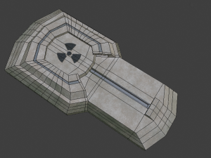 missile silo Modelo 3D