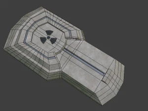 missile silo 3D Model