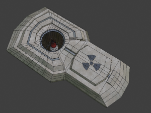 missile silo Modelo 3D