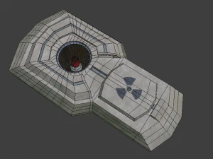 missile silo 3D Model