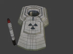 missile silo 3D Model