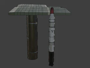 missile silo 3D Model