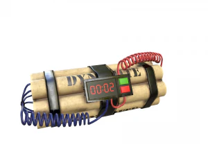 dynamite 3D Model