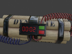 dynamite Model 3D