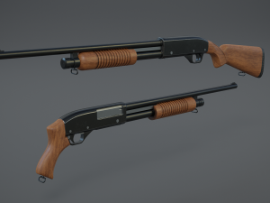 shotmr-133 3D मॉडल