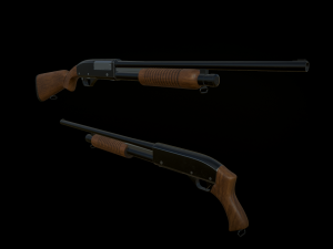shotmr-133 3D 모델
