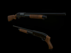 shotmr-133 3D Model