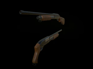 shotmr-133 3D Model