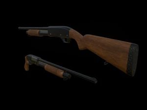 shotmr-133 3D Model