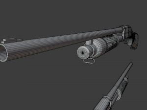 shotmr-133 3D 모델