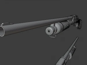 shotmr-133 3D Model