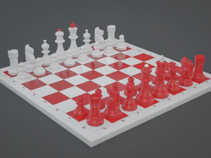 xadrez Modelo 3D
