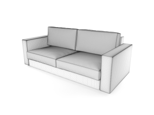 soft sofa 3D Model