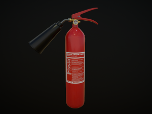 fire extinguisher Modèle 3D