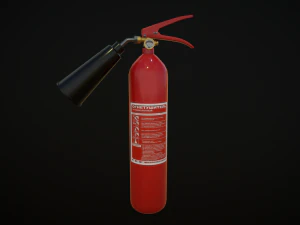 fire extinguisher 3D Model