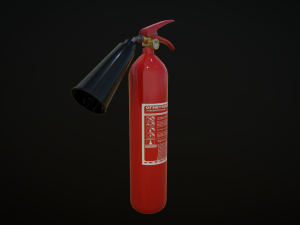 fire extinguisher Modèle 3D