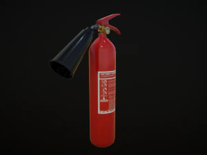 fire extinguisher 3D Model