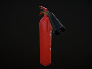 fire extinguisher 3D Model