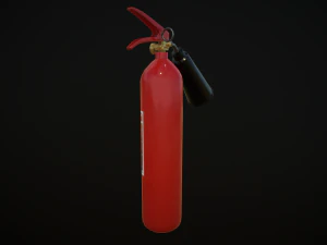 fire extinguisher 3D Model