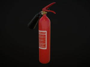 fire extinguisher 3D Model