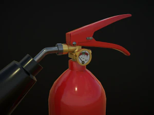 fire extinguisher 3D Model