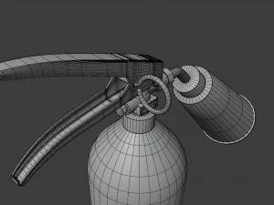 fire extinguisher 3D Model