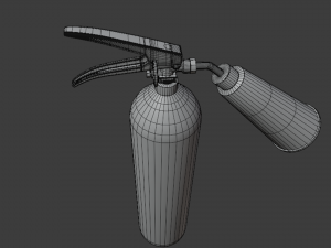 fire extinguisher Modèle 3D