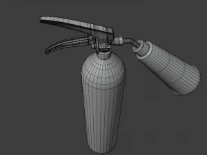 fire extinguisher 3D Model