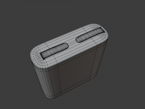 battery square 3r12 3D Model